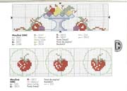 Schema punto croce Fragoline 02