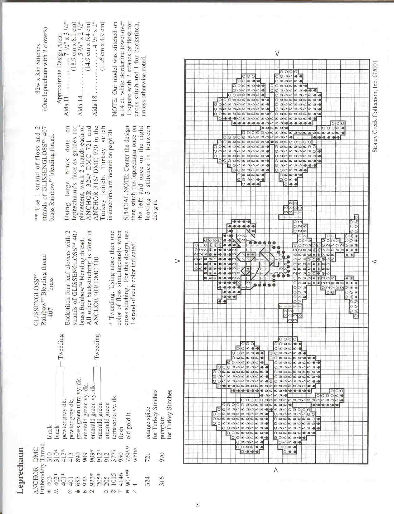 Schema punto croce Towels 05