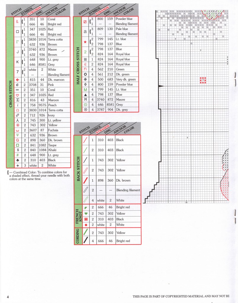 Schema punto croce Calza Babbonatale 22d