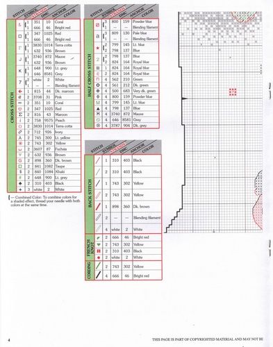 Schema punto croce Calza Babbonatale 24d