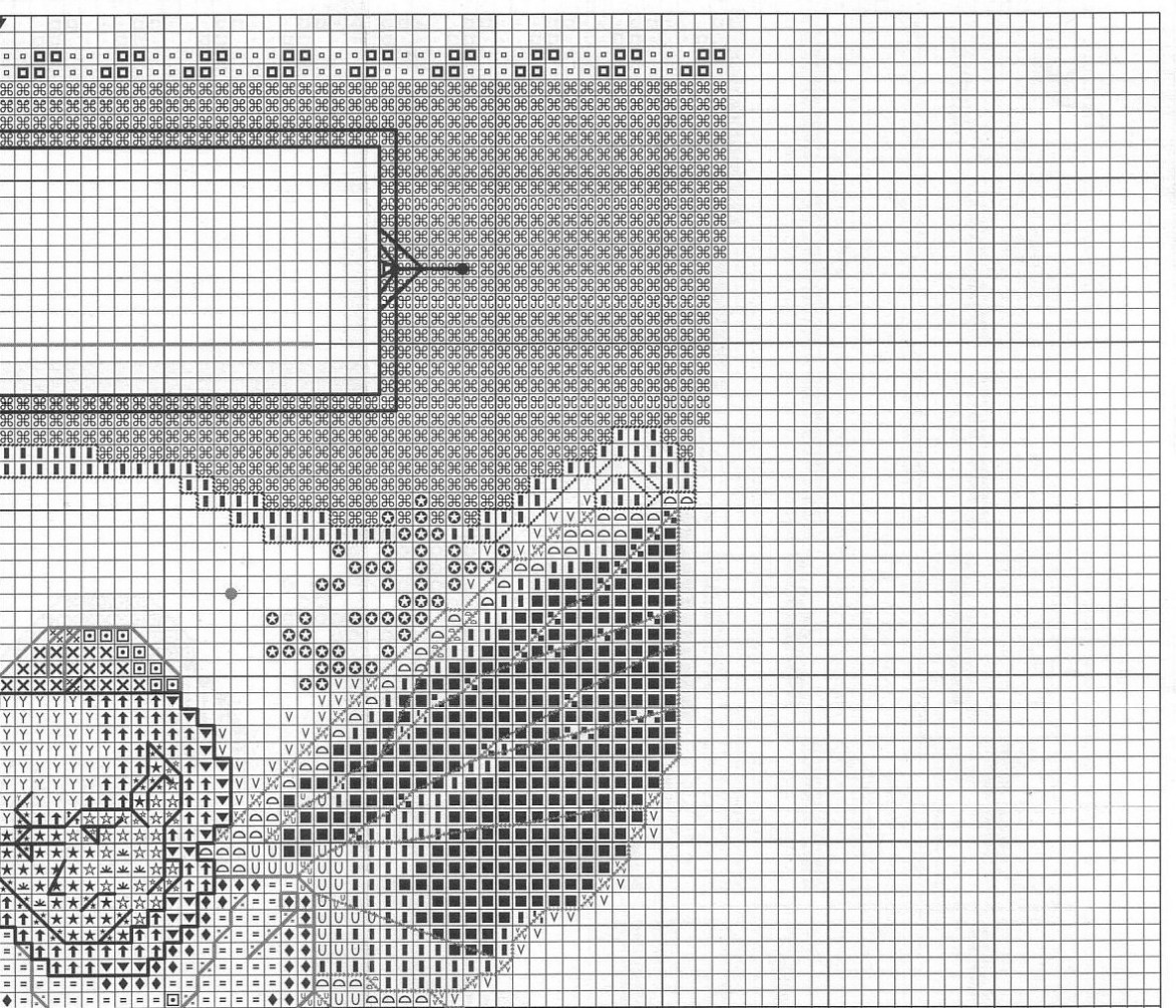 Schema punto croce Fate E Fiocchi Di Neve 6