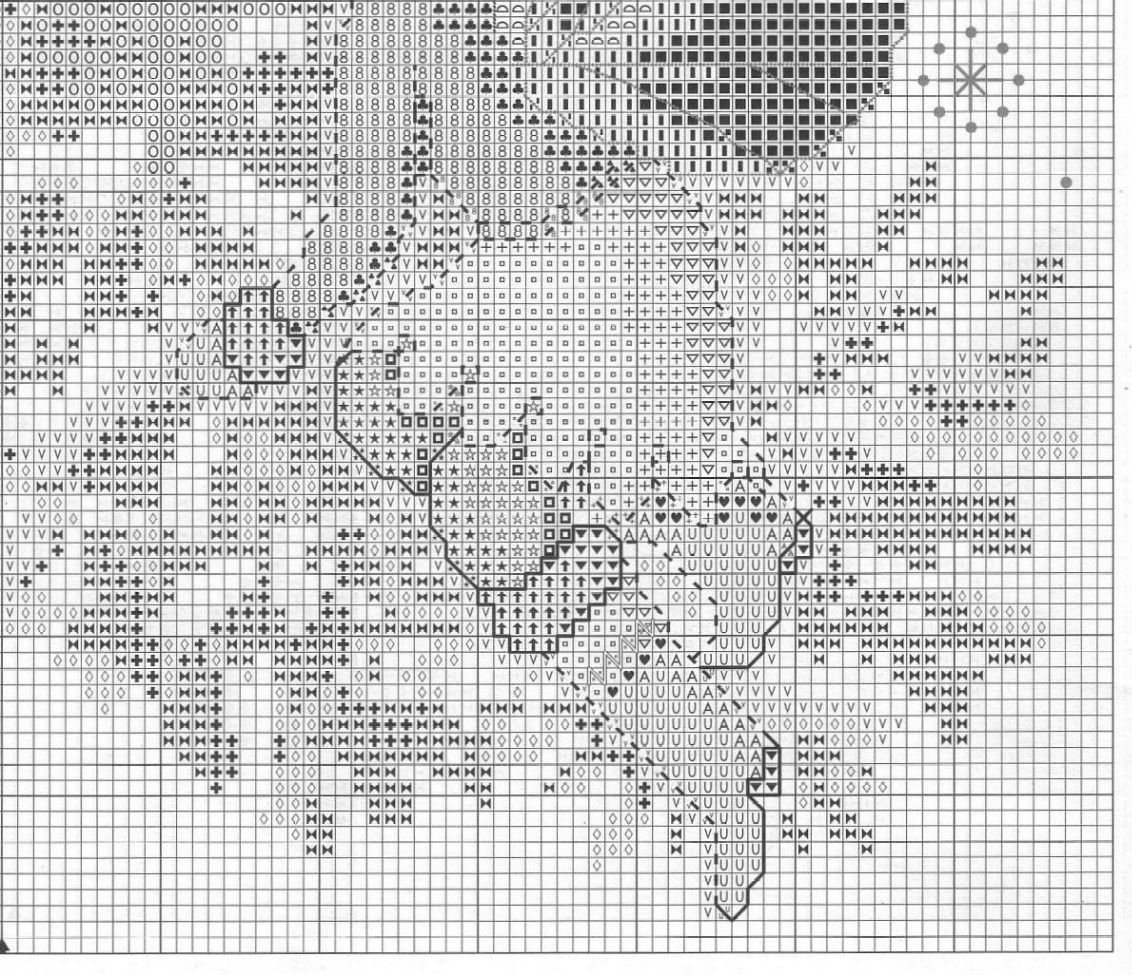 Schema punto croce Fate E Fiocchi Di Neve 7