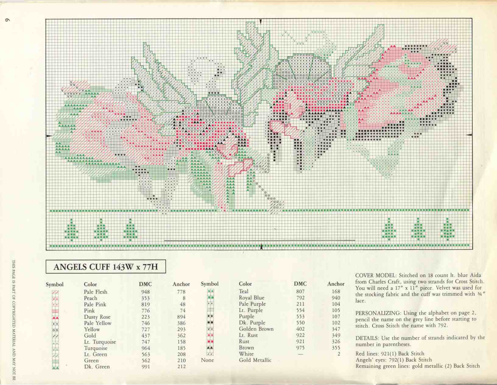 Schema punto croce Misto 5