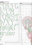 Schema punto croce Calza Babbonatale 19b