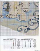 Schema punto croce Calza Babbonatale 21i