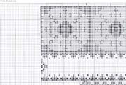 Schema punto croce Calza Focolare 3