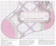 Schema punto croce Calza Giocattoli 2c