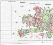 Schema punto croce Calza Omino 4b