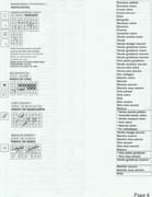 Schema punto croce Calza Omino 6h