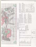 Schema punto croce Calze Varie 1c