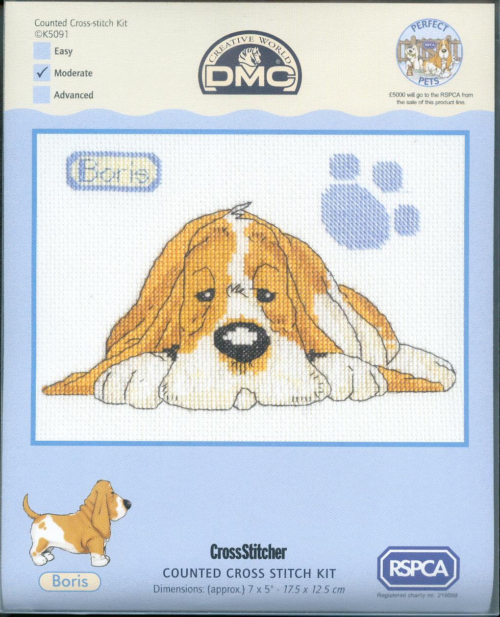 Schema punto croce Dog 1