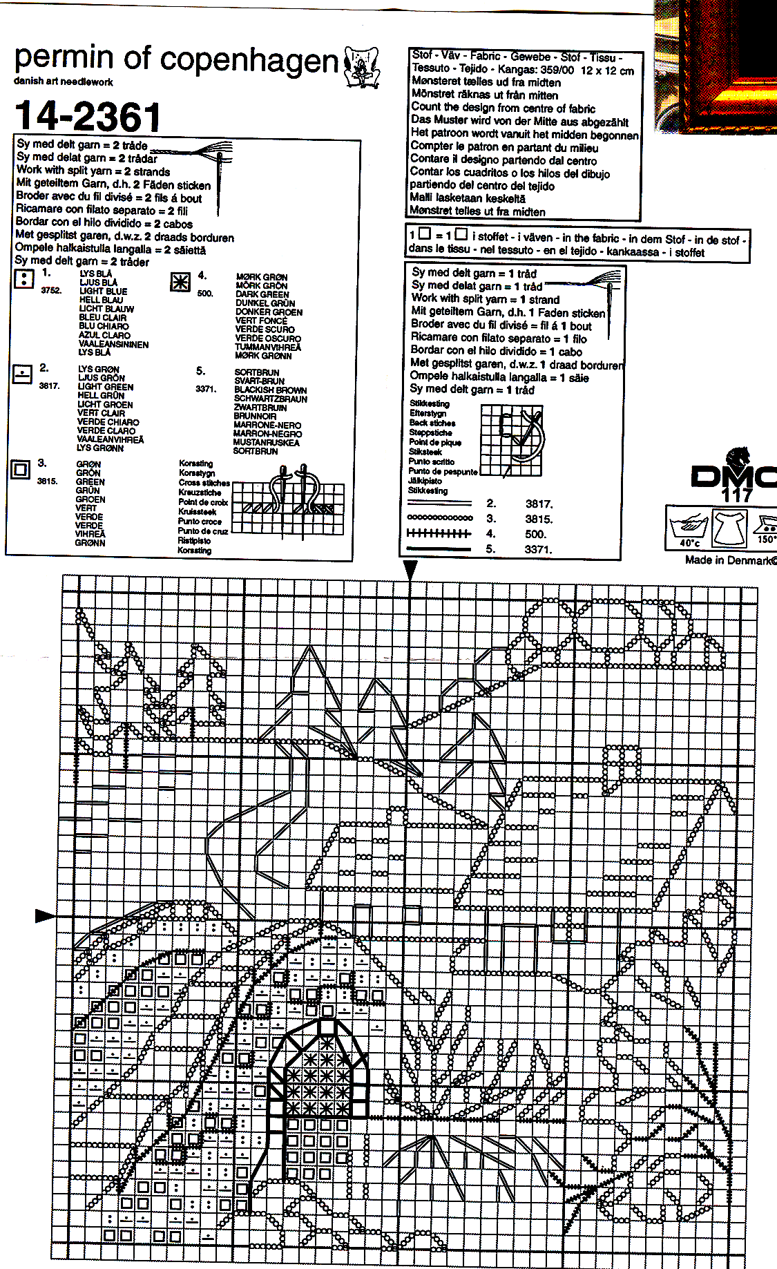 Schema punto croce Casa Ponte 04