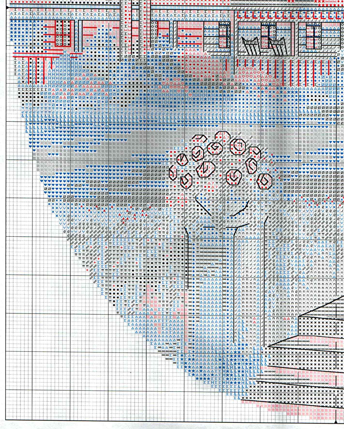 Schema punto croce Lovely Victorian Home 04