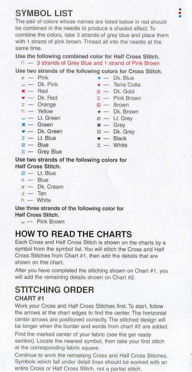 Schema punto croce Magic Of Summer 07