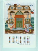 Schema punto croce Casas 37