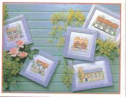 Schema punto croce Case In Miniatura 01