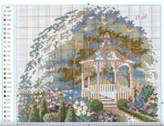 Schema punto croce Casetta 3