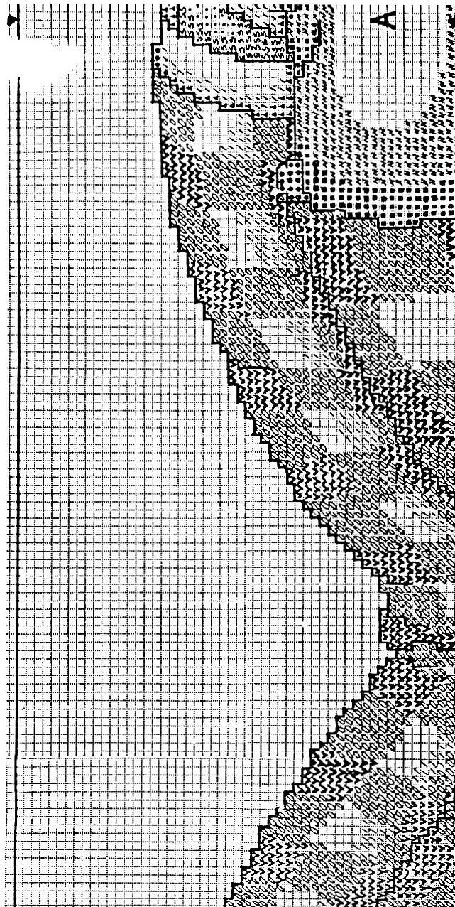 Schema punto croce Pagliaccio Sdraiato 09