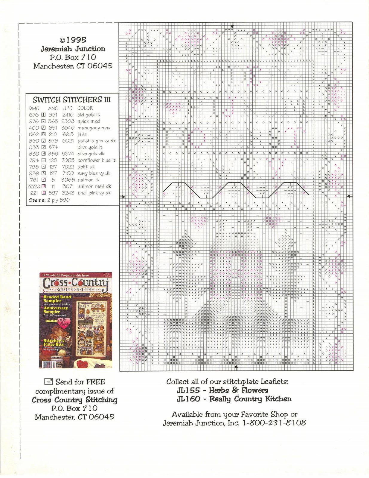 Schema punto croce Antique Sampler 04