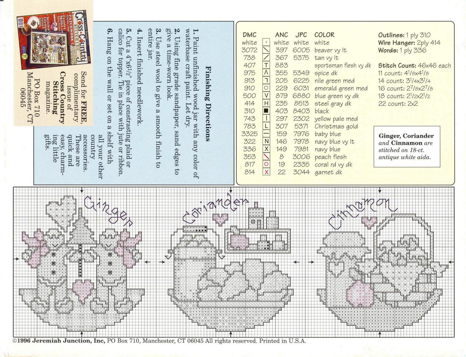 Schema punto croce Herb And Spices 04