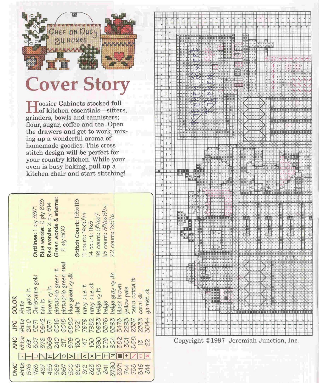 Schema punto croce Hoosier Pantry 02