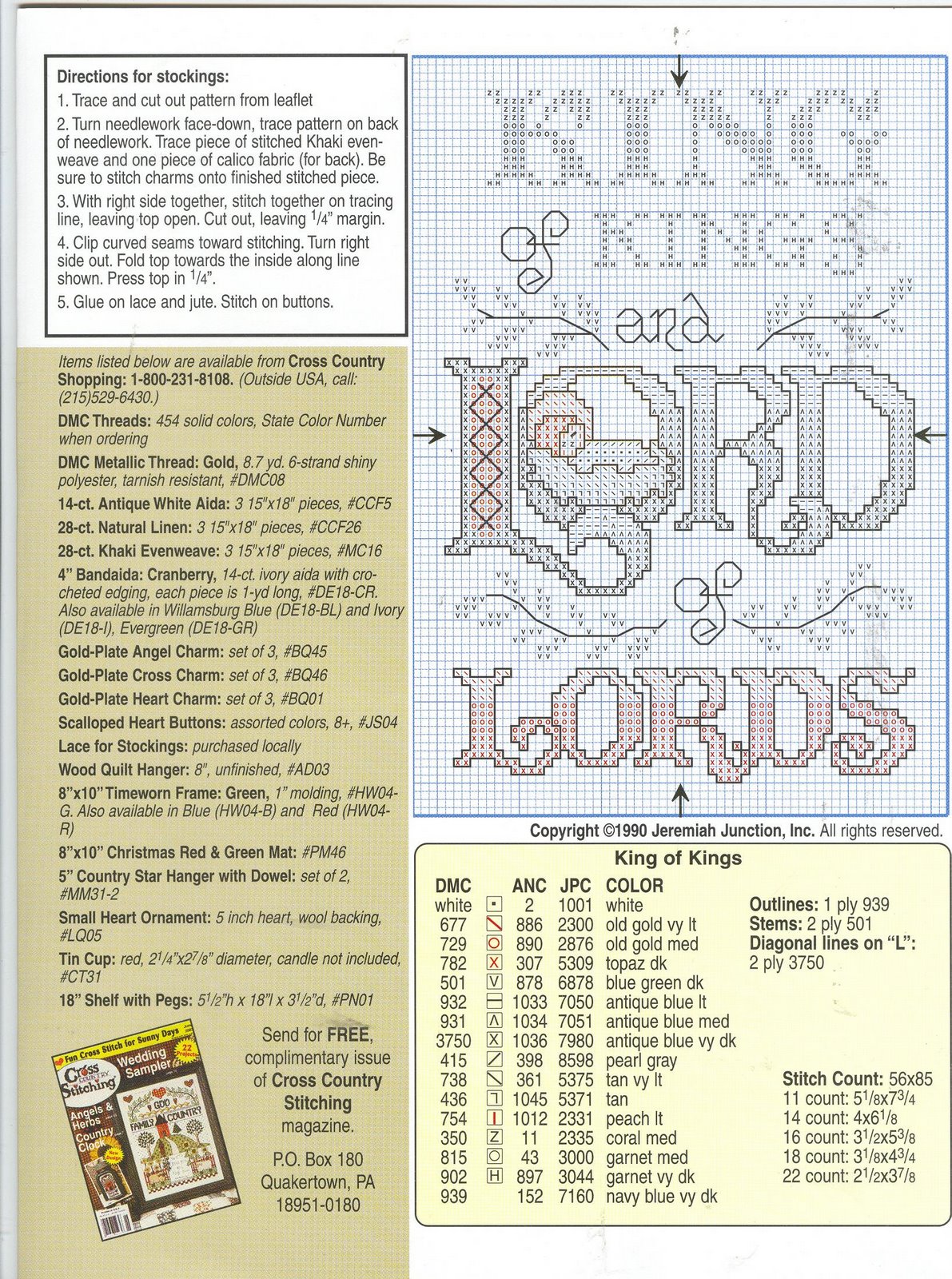 Schema punto croce King Of Kings 03