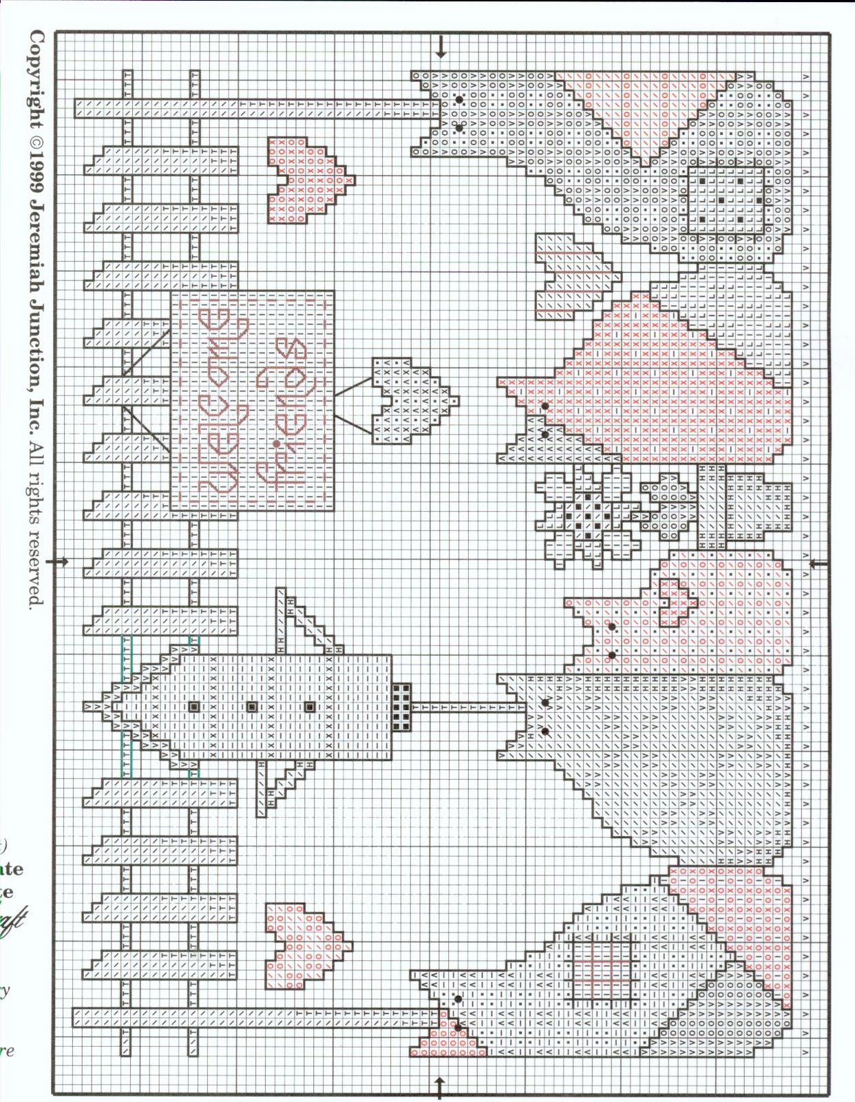 Schema punto croce Patchwork Cats 03