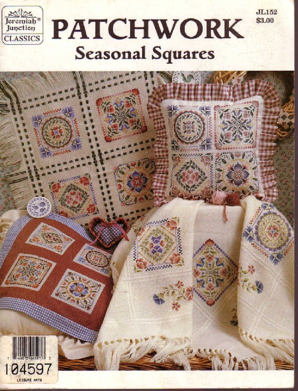 Schema punto croce Patchwork Seasonal Squares 01