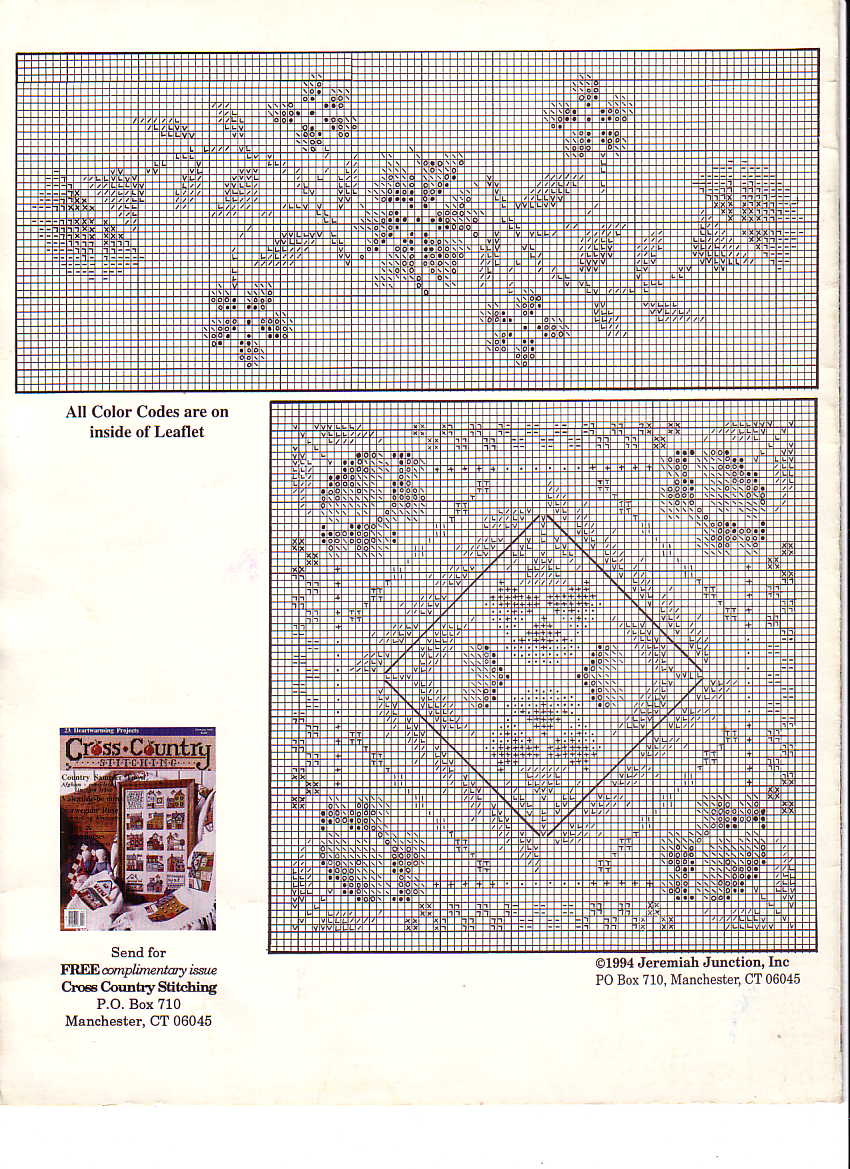 Schema punto croce Patchwork Seasonal Squares 04