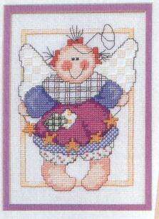 Schema punto croce Piccoli Angeli Patch 02