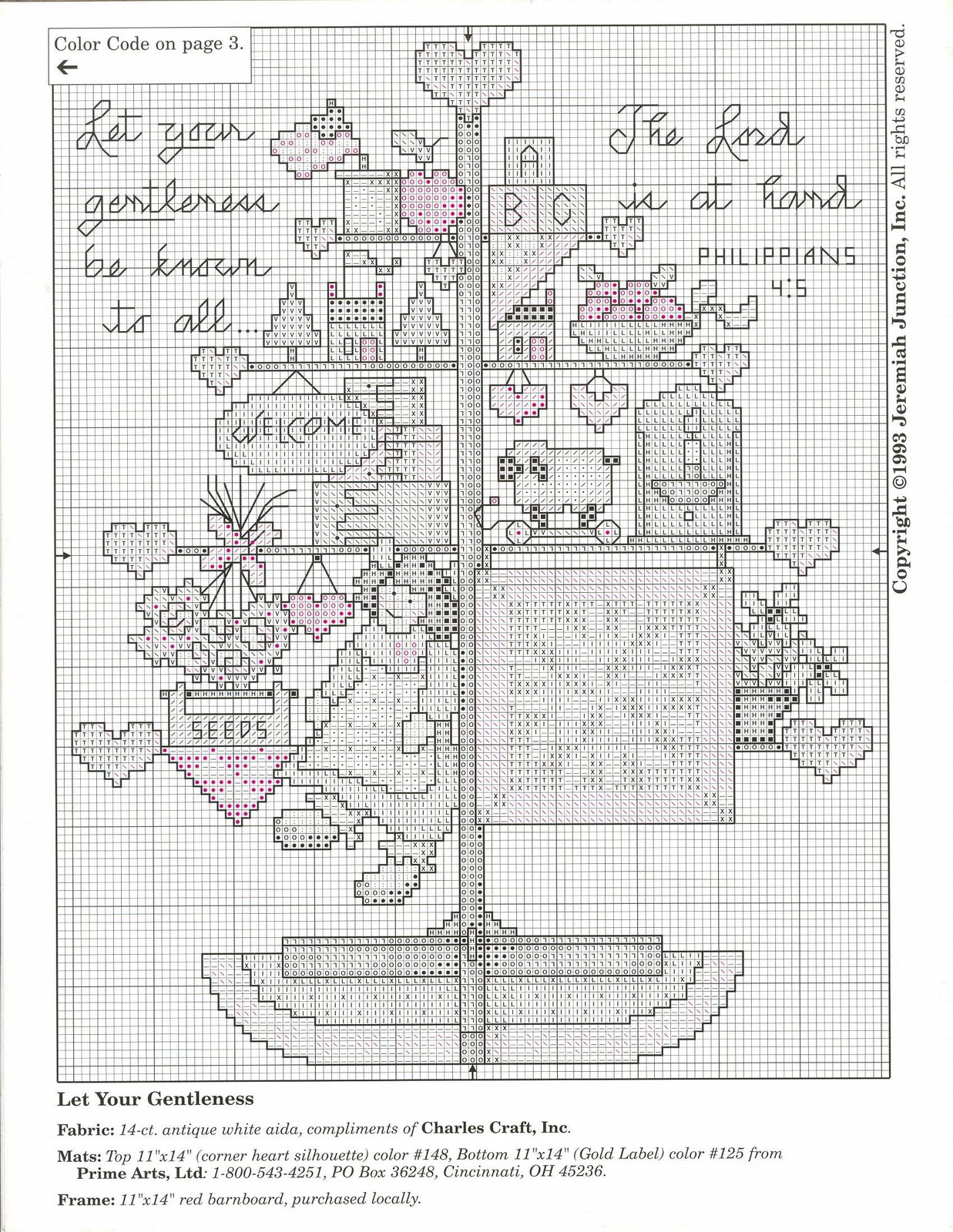 Schema punto croce Pleasant Country 04