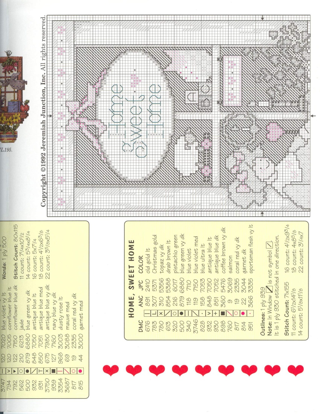 Schema punto croce Pleasant Country 08