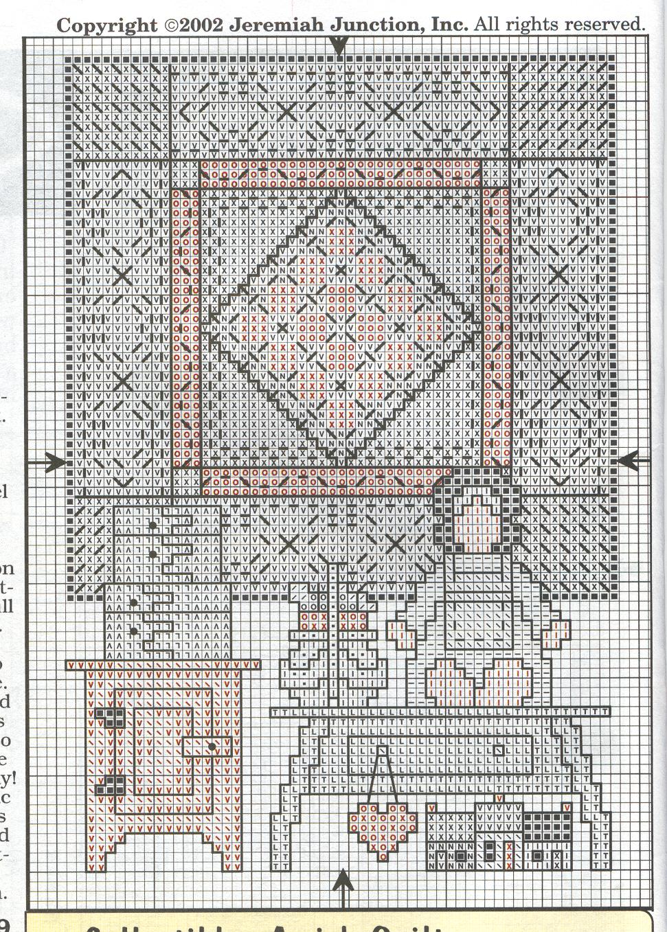 Schema punto croce Quadro Disegni 2