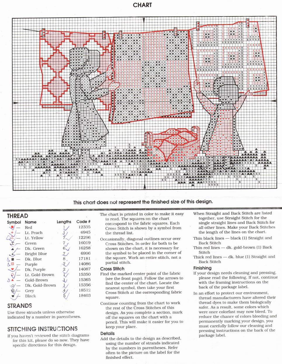 Schema punto croce Quilt 02