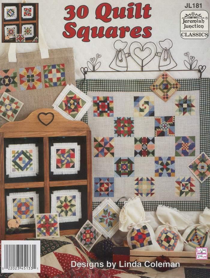 Schema punto croce Quilt Squares 01