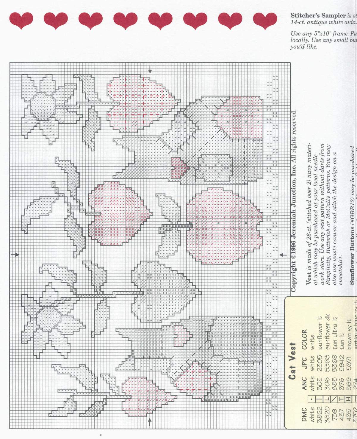 Schema punto croce Quilters Delight 02