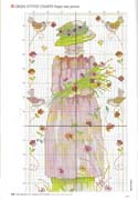 Schema punto croce Poppy Lady 02