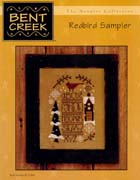 Schema punto croce Redbird Sampler 01