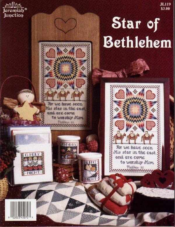 Schema punto croce Star Of Bethlehem 01