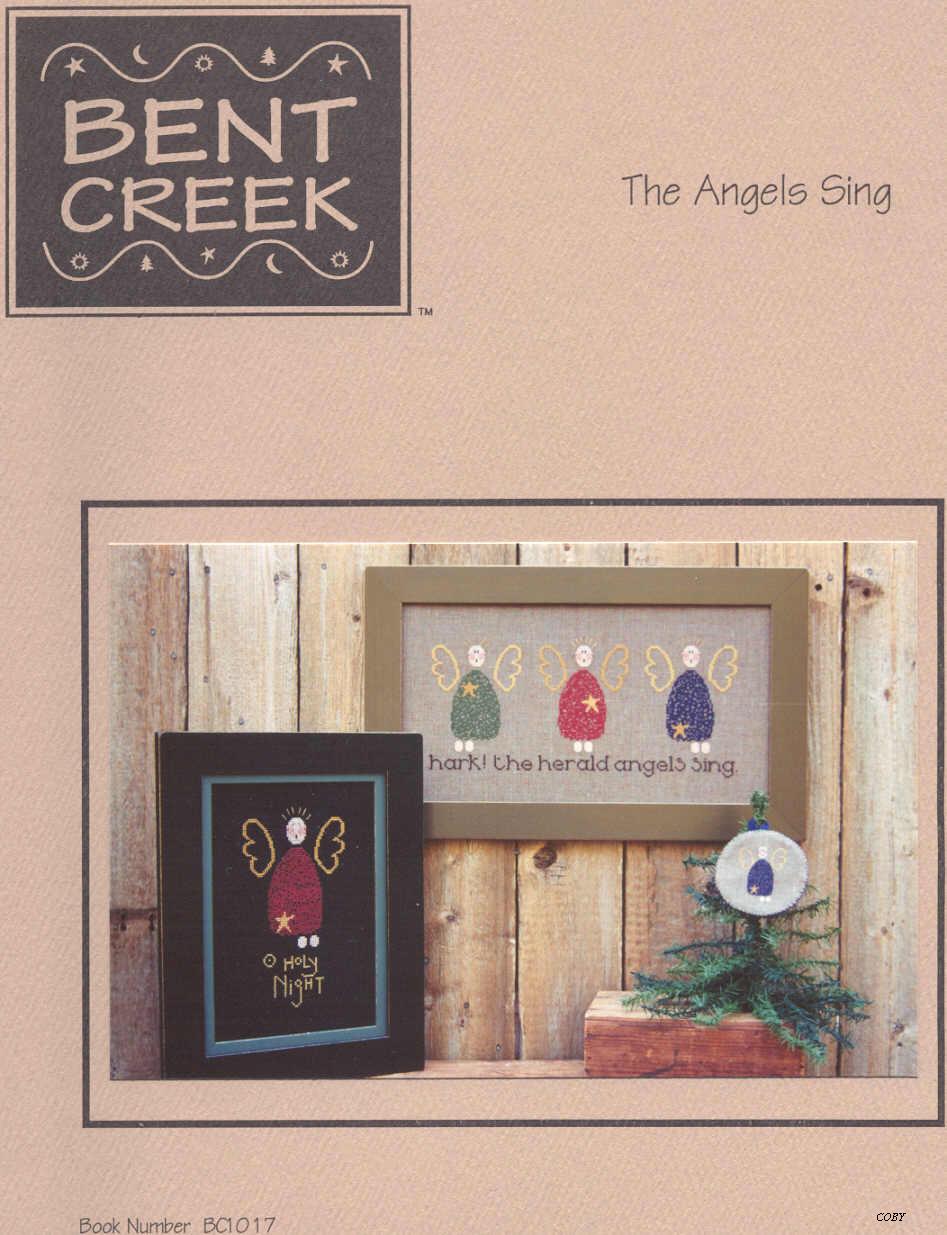 Schema punto croce The Angel Sing 01