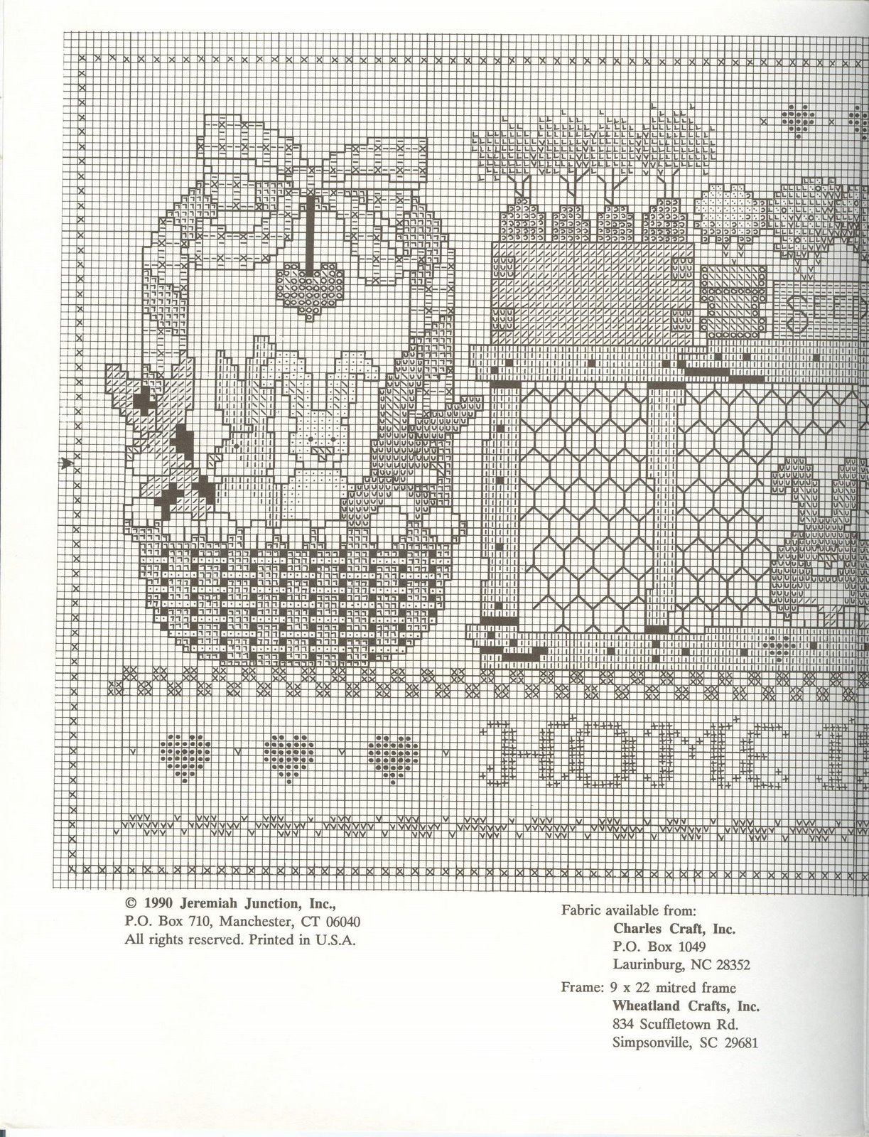 Schema punto croce The Bunnie Hutch 02