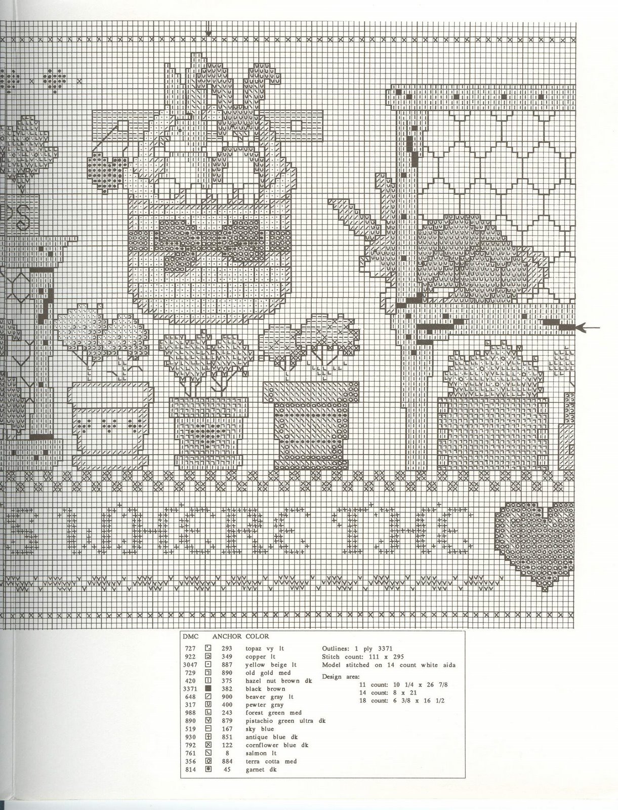 Schema punto croce The Bunnie Hutch 03