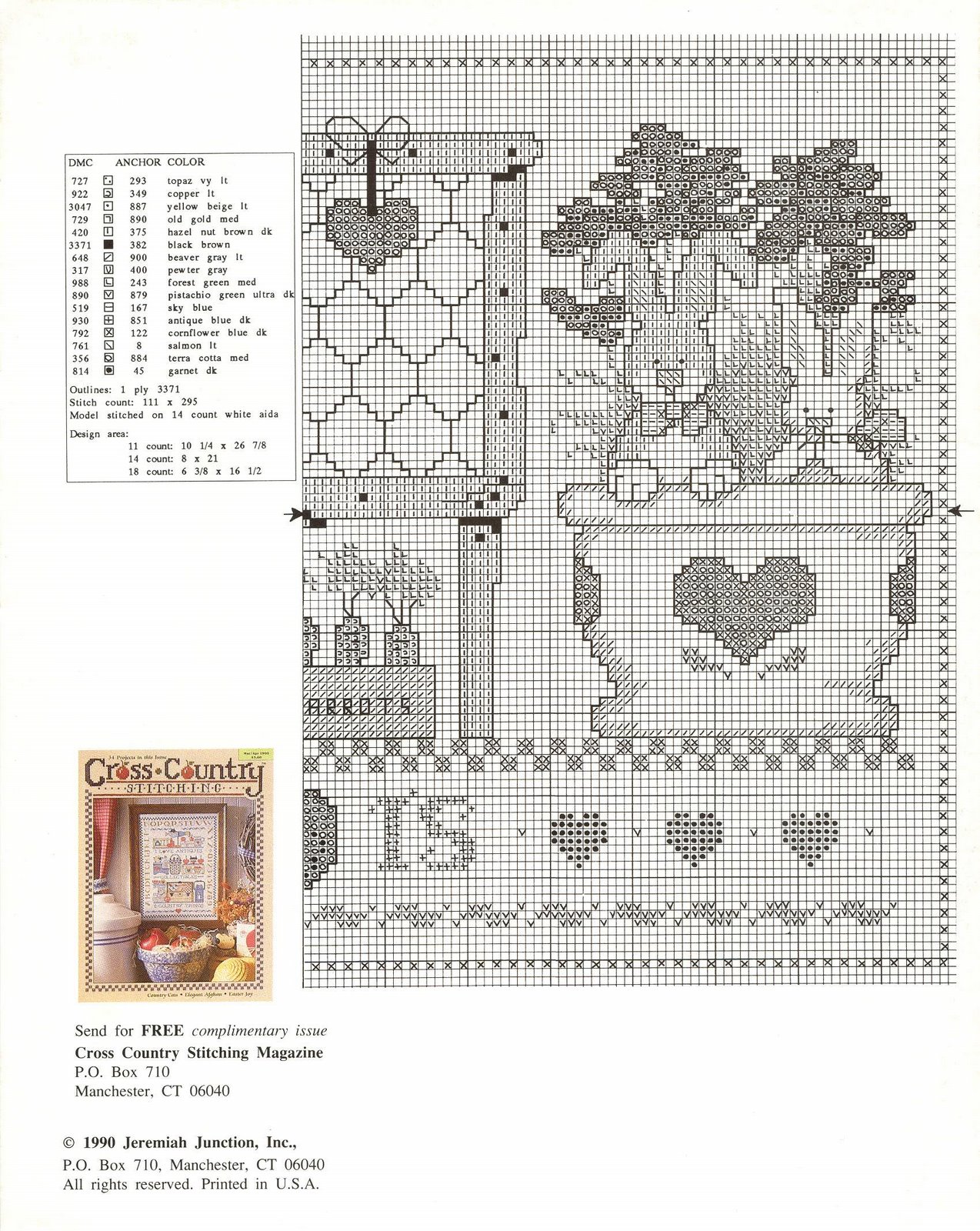 Schema punto croce The Bunnie Hutch 04