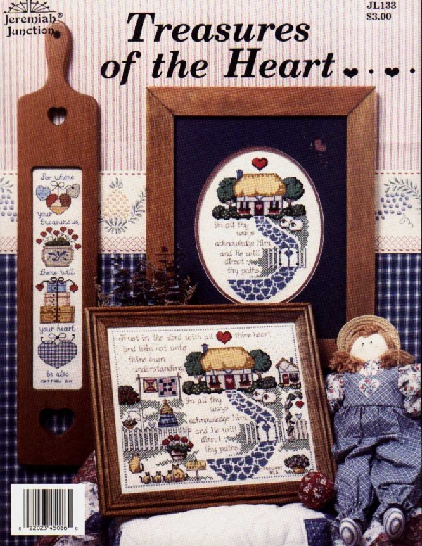 Schema punto croce Treasures Ofthe Heart 01