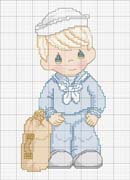 Schema punto croce marinaretto