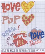 Schema punto croce telefono