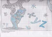 Schema punto croce abc 7