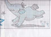 Schema punto croce abc 8