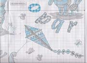 Schema punto croce abc 5