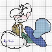 Schema punto croce didll ciuccio